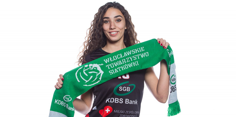 18-letnia Zuzanna Abdulzade gra na pozycji libero. fot. Łukasz Daniewski