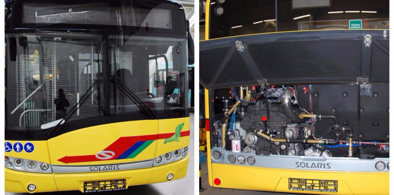 Dwa nowe 12-metrowe autobusy  wyprodukowane przez Solaris Bus & Coach już są we Włocławku. Fot. MPK Włocławek