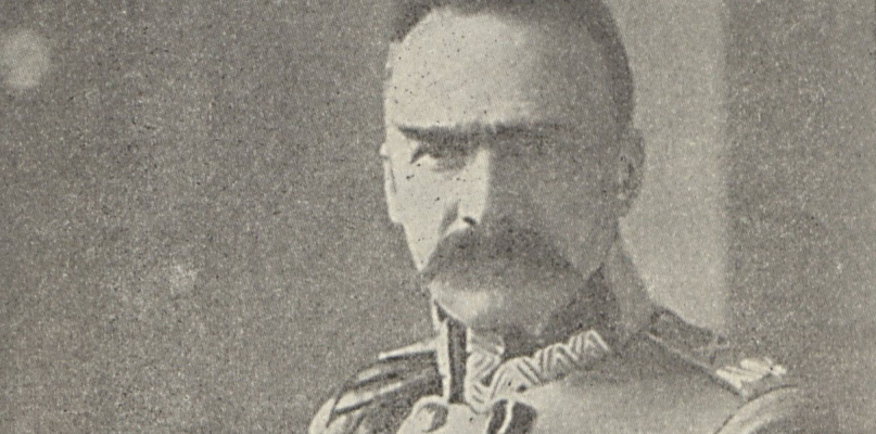 Marszałek Józef Piłsudski. Źródło: Jednodniówka 14 Pułku Piechoty w 16 rocznicę powstania : 27 października 1918 - 1934