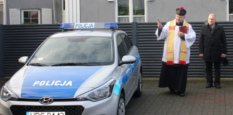 Nowe radiowozy trafiły do komisariatów w Lipnie, Aleksandrowie Kujawskim, Brześciu Kujawskim, Lubrańcu i Kowalu. Fot. KPP w Aleksandrowie Kujawskim.