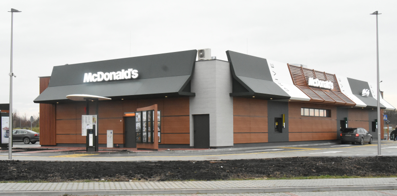 W McDonald's na terenie MOP Machnacz pracę znalazło około 60 osób. Fot. Daniel Wiśniewski
