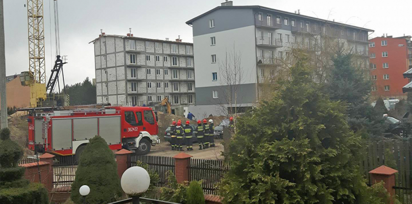 Poinformowane przez mieszkańca Miejskie Stanowisko Kierowania wysłało na Mielęcin aż 6 zastępów straży pożarnej: 5 z Komendy Miejskiej PSP i 1 z OSP Kruszyn. fot. nadesłane