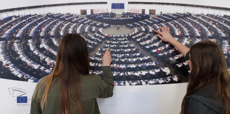 Uczniowie ZSB pod koniec roku odwiedzą Parlament Europejski. Fot. nadesłane