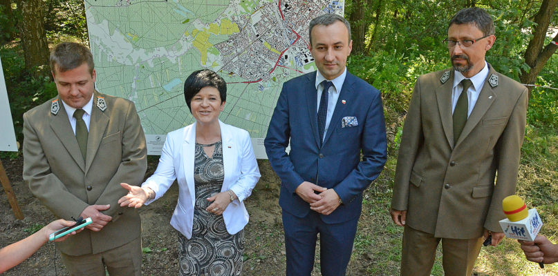 Od lewej: B. Bazela, J. Borowiak, J. Chmielewski, W. Pamfil. fot. Łukasz Daniewski