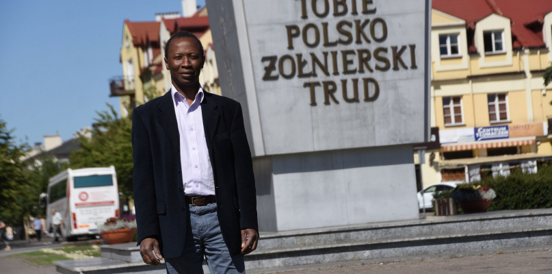 Kalejaiye pochodzi z Nigerii. Ma 59 lat. We Włocławku mieszka od 1991 roku. Jest żonaty. fot. Łukasz Daniewski