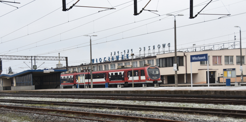 Dworzec we Włocławku został ujęty w Programie Inwestycji Dworcowych PKP S.A. Fot. N. Seklecka