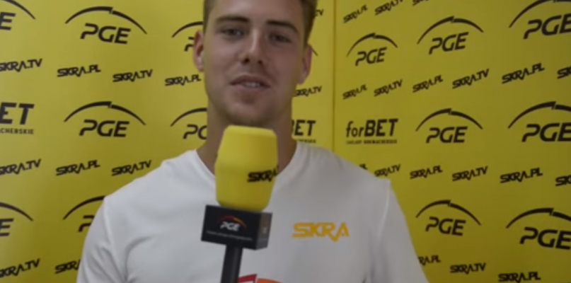 W ostatnim sezonie ciechocinianin reprezentował Cerrad Czarnych Radom, z którym zajął 10. miejsce w lidze. Fot. Screen ze strony klubowej PGE Skra Bełchatów