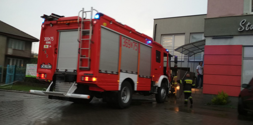 Strażacy interweniowali ponad 50 razy na terenie miasta i ok. 20 razy na terenie powiatu. Fot. nadesłane