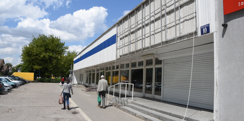 W tej lokalizacji poprzednio działał Carrefour, który został zamknięty 10 czerwca. Fot. D. Wiśniewski 