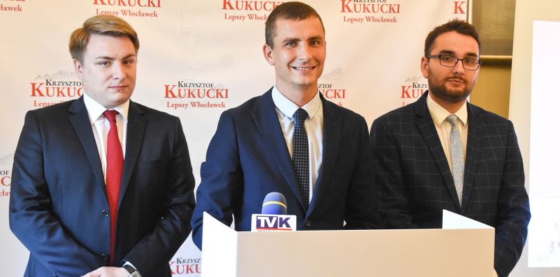 Od lewej: Jakub Woźnikowski, Krzysztof Kukucki, Piotr Kowal. fot. Łukasz Daniewski