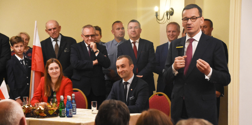 Jednym z szeroko komentowanych artykułów była relacja ze spotkania z premierem Morawieckim. fot. Łukasz Daniewski