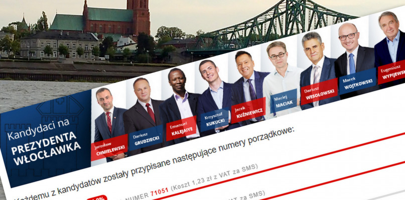 Najwięcej uczestników plebiscytu wyborczego Dzień Dobry Włocławek uważa, że prezydentem naszego miasta powinien zostać Dariusz Wesołowski. Kolaż DDWloclawek.pl