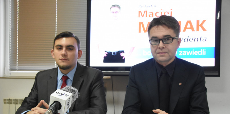 Maciej Maciak (z prawej) i Michał Czajkowski. Fot. DDWloclawek.pl