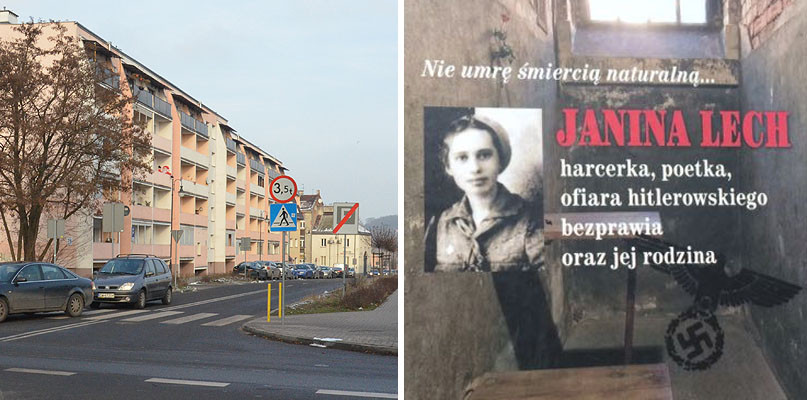 Janinie Lech poświęcono książkę `Nie umrę śmiercią naturalną... : Janina Lech - harcerka, poetka, ofiara hitlerowskiego bezprawia oraz jej rodzina`