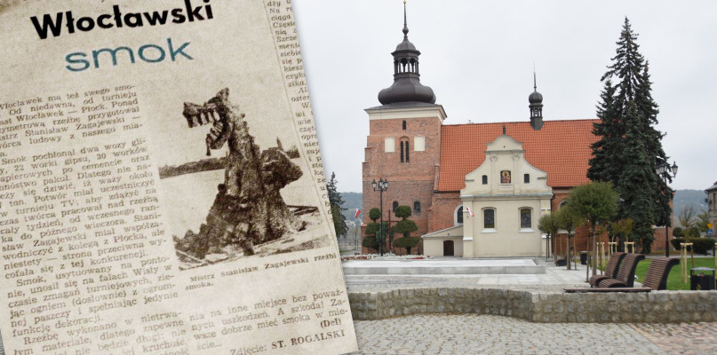 O smoku pisało Życie Włocławka. Radny PO chciały go postawić na Starym Rynku. Fot. DDWloclawek.pl
