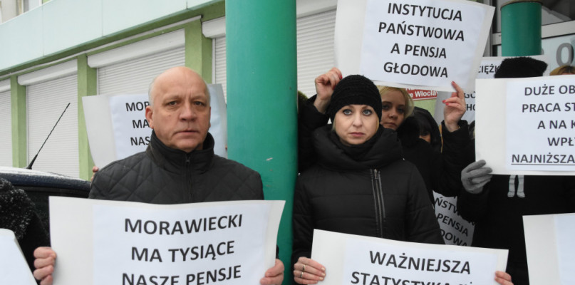 Pracownicy prokuratury zaostrzają protest. Fot. Natalia Seklecka