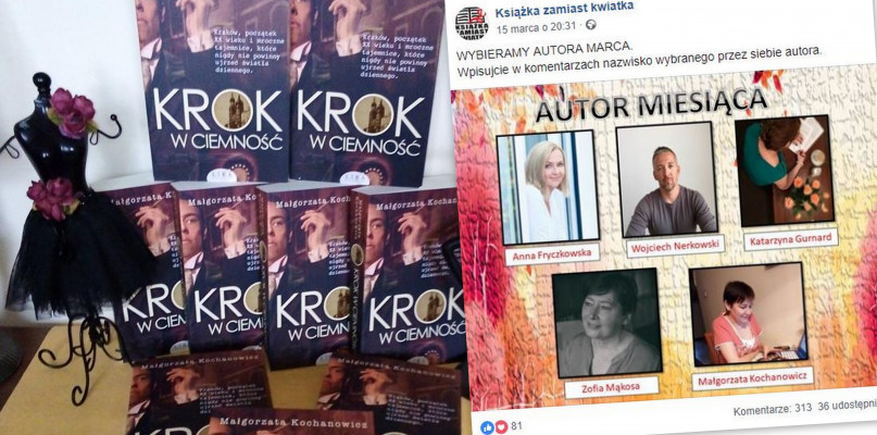 Włocławska autorka walczy o tytuł z czwórką innych twórców. Fot. nadesłane/Facebook