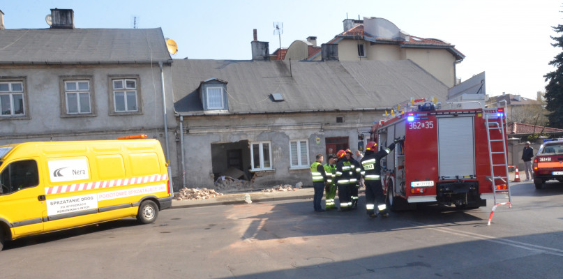Budynek został poważnie uszkodzony. Fot. DDWloclawek.pl