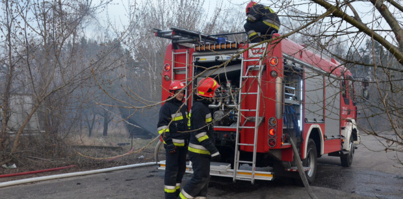 W akcji brały udział 7 zastępów straży pożarnej. Zdjęcia ilustracyjne. Fot. Daniel Wiśniewski
