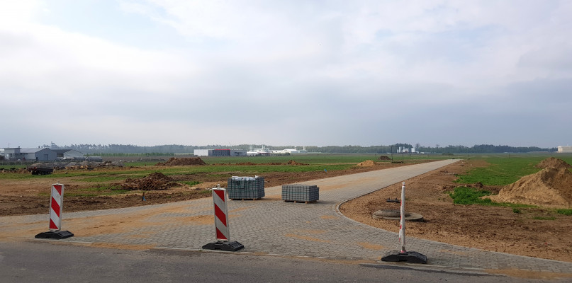 Budowa targowiska w Lubieniu Kujawskim powinna zakończyć się w sierpniu 2019 roku. Fot. Nadesłane