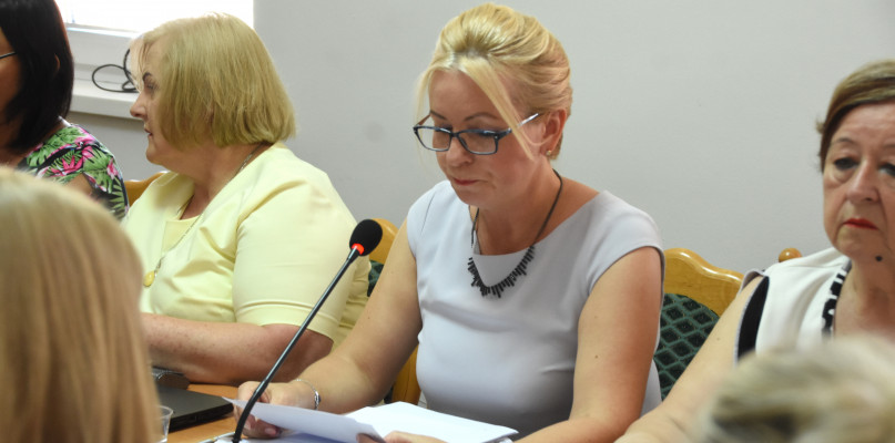 Magdalena Korpolak-Komorowska objęła funkcję wójta po wygranych wyborach w 2018 roku. Fot. Daniel Wiśniewski