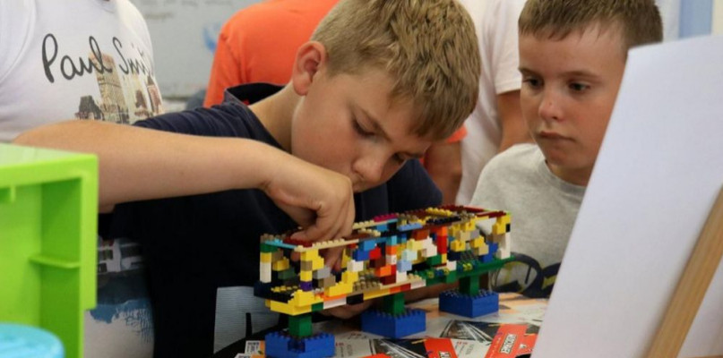 Jedną z niedzielnych atrakcji będzie budowanie placu Wolności z klocków LEGO. Fot. archiwum DdWłocławek