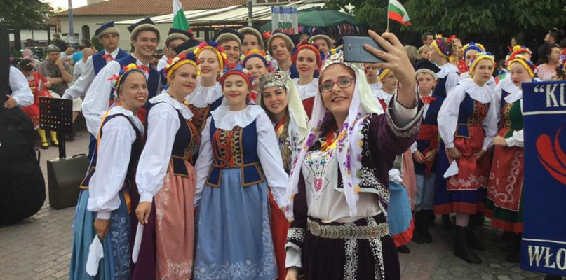 Zespół Pieśni i Tańca prezentował Włocławek w Bułgarii i Macedonii. Fot. ZPiT Kujawy