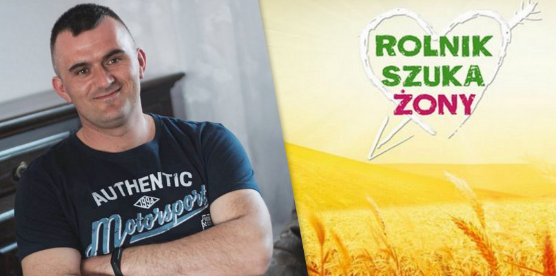 Pochodzący z Kujaw 34-letni Sławomir pomyślnie łączy pracę na roli z zawodem strażaka. Fot. 'Rolnik szuka żony'