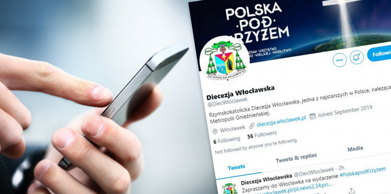 Diecezja włocławska jest już obecna na Twitterze. Fot. depositphotos/Twitter