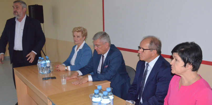 Od lewej: Jan Krzysztof Ardanowski, Marzenna Drab, Stanisław Karczewski, Józef Łyczak, Joanna Borowiak. Fot. DDWloclawek.pl