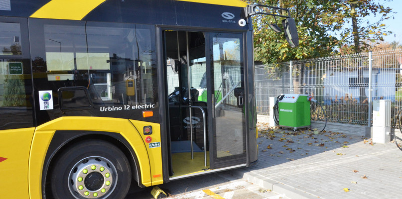 W MPK przygotowano 4 stanowiska do ładowania autobusów elektrycznych. Fot. DDWloclawek.pl
