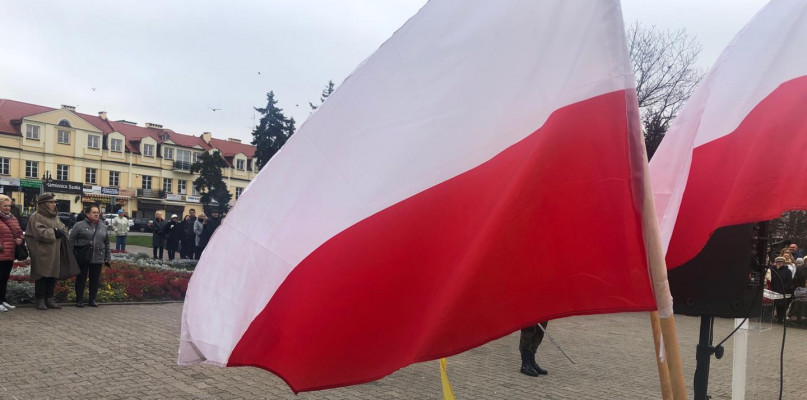 Z pl. Wolności skradziono dwie flagi. Fot. DDWloclawek.pl
