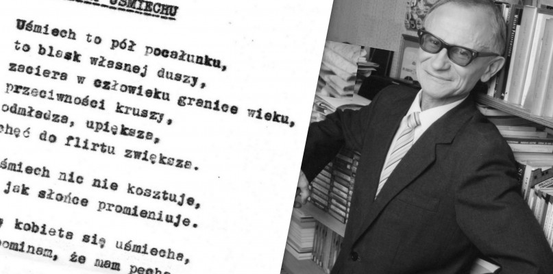 Waldemar Szczapiński napisał ponad 10 tysięcy utworów poetyckich. Fot. Archiwum Rodzinne. 