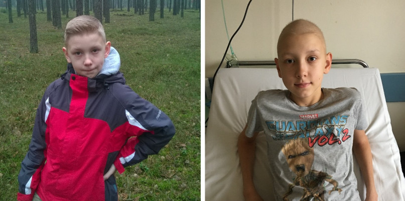 13-letni Łukasz Narewski walczy z rakiem. Możesz mu pomóc w tej walce!