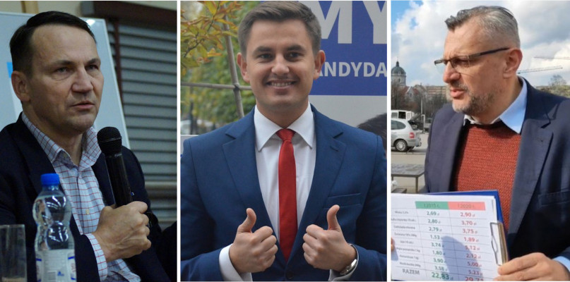 Od lewej: R. Sikorski, A. Myrcha, T. Lenz. Fot. archiwum DDWloclawek.pl