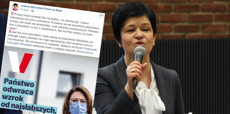 Posłanka PiS z Włocławka atakuje kandydatkę Koalicji Obywatelskiej na Prezydenta RP. Fot. Natalia Seklecka/Facebook