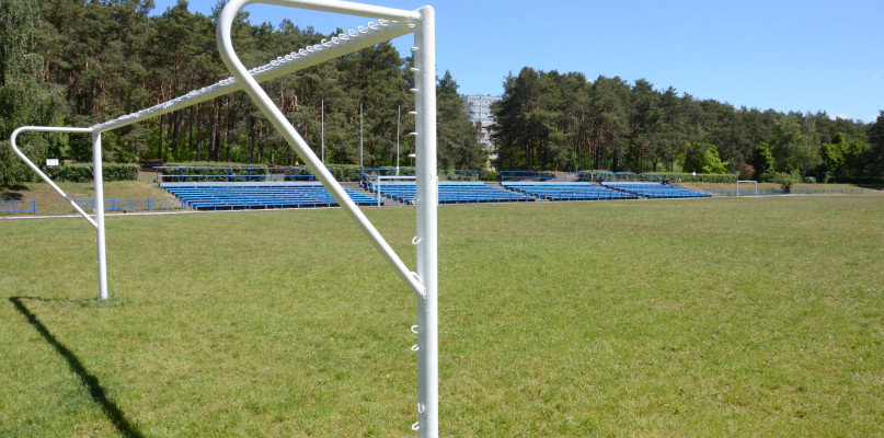 Ośrodek Sportu i Rekreacji przeprowadził kilka kosmetycznych zmian na stadionie Przylesie fot. Michał Osiecki