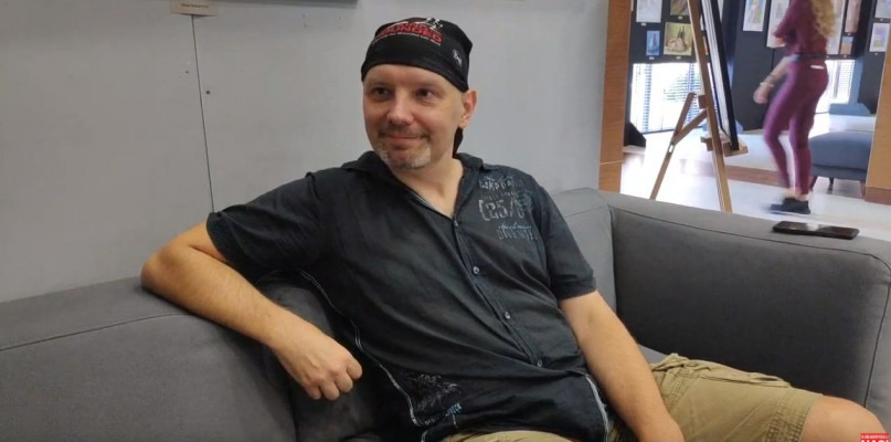 Adam Palma odsłania kulisy dramatycznej walki o życie fot. screen YouTube