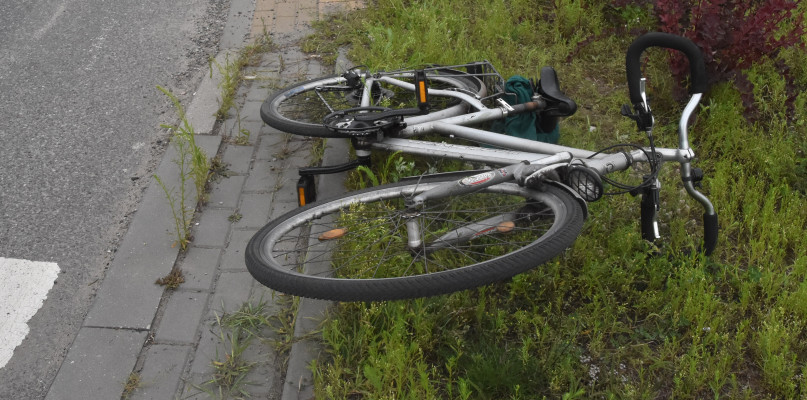 W piątkowy poranek doszło do trzech zdarzeń z udziałem rowerzystów. Fot. Grażyna Sobczak/ilustracyjne