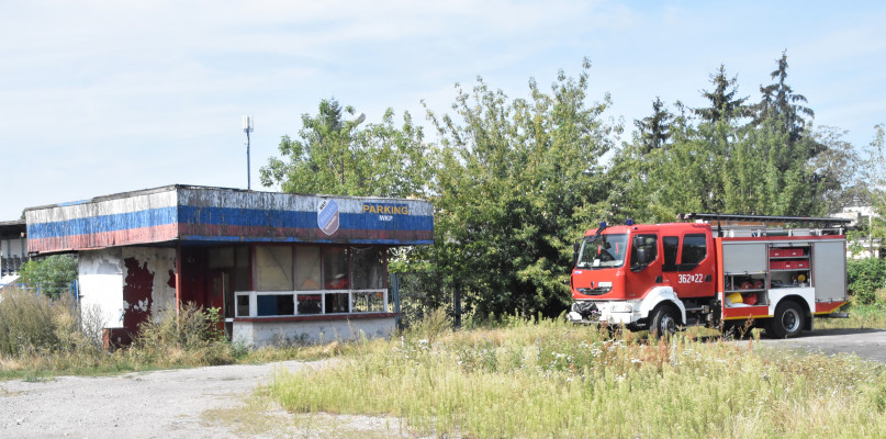 Działania strażaków trwały około godziny, a w akcji brały udział trzy zastępy straży pożarnej. Fot. Daniel Wiśniewski