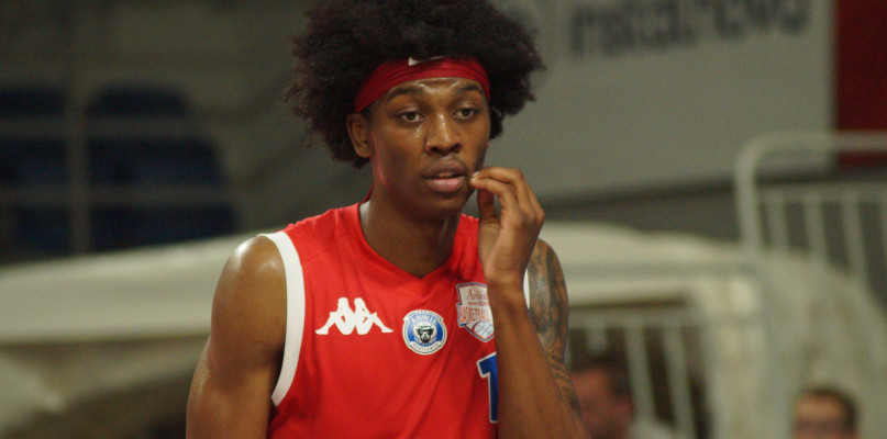 Sam Booker to za mało. Anwil miał dziś bardzo słabą skuteczność. Fot. Natalia Seklecka