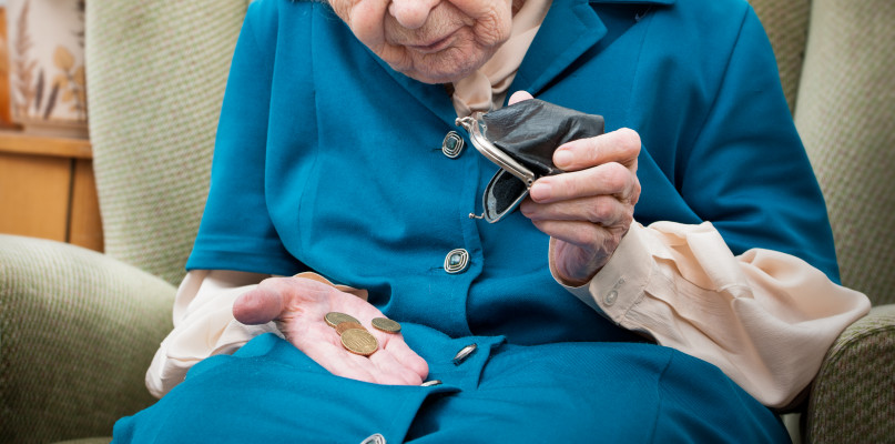 Groszowe emerytury to nie metafora. Niektórzy dostają co miesiąc mniej niż złotówkę. Fot. depositphotos