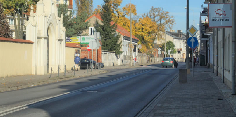 Ul. Brzeską będzie można jeździć tylko w jednym kierunku? Fot. Natalia Seklecka