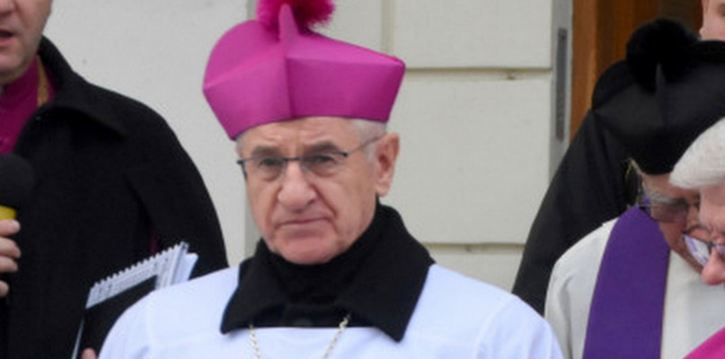 Biskup Stanisław Gembicki ma 75 lat. Od lipca 2020 jest na emeryturze.  Fot. ddwloclawek.pl