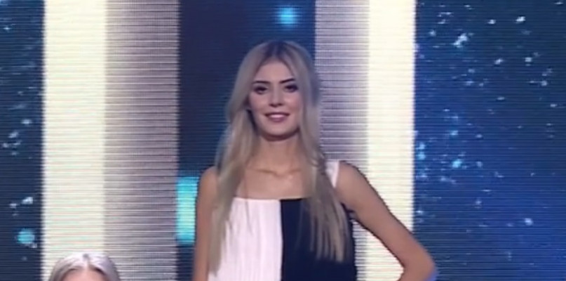 Klaudia Andrzejewska zaprezentowała się w finale konkursu Miss Polski. Fot. Polsat
