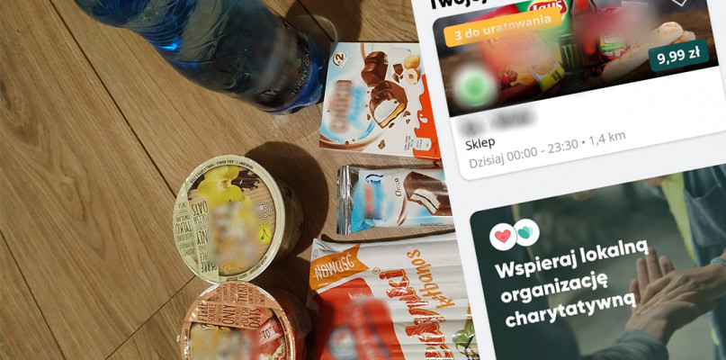 Włocławek: Kilka punktów w mieście oferuje produkty za 1/3 ceny, żeby nie marnować żywności. Fot. nadesłane