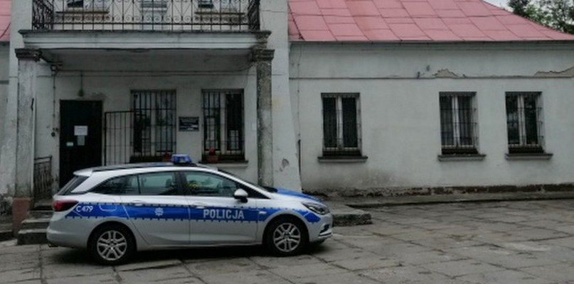 Jak informuje policja, remont powinien zakończyć się do grudnia bieżącego roku. Fot. KMP we Włocławku