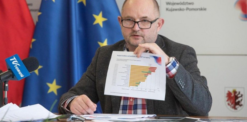 Urząd Marszałkowski walczy o jak największą kwotę z unijnej kasy. Cel to 2 mld euro. Fot. Mikołaj Kuras dla UMWKP