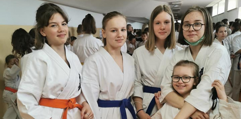 Włocławski Klub Karate Kyokushin reprezentowało pięcioro zawodników. Fot. Nadesłane