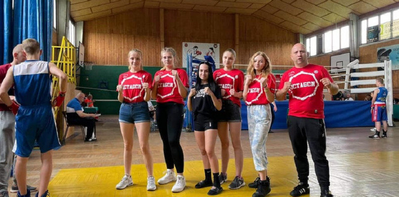 W zawodach wzięła udział liczna reprezentacja Klubu Bokserskiego Champion Włocławek.  Fot. Nadesłane